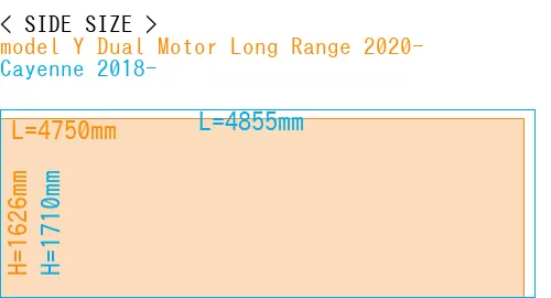 #model Y Dual Motor Long Range 2020- + Cayenne 2018-